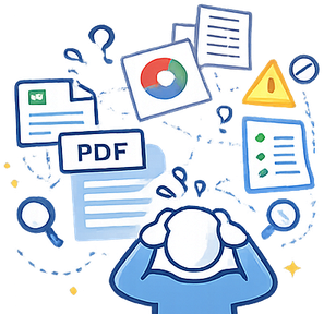 Messy process and complex data